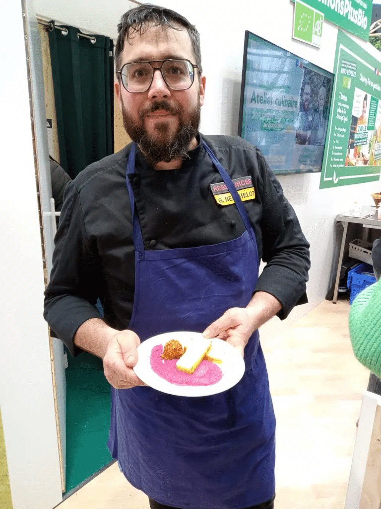 Animation culinaire pour l'Agence BIO