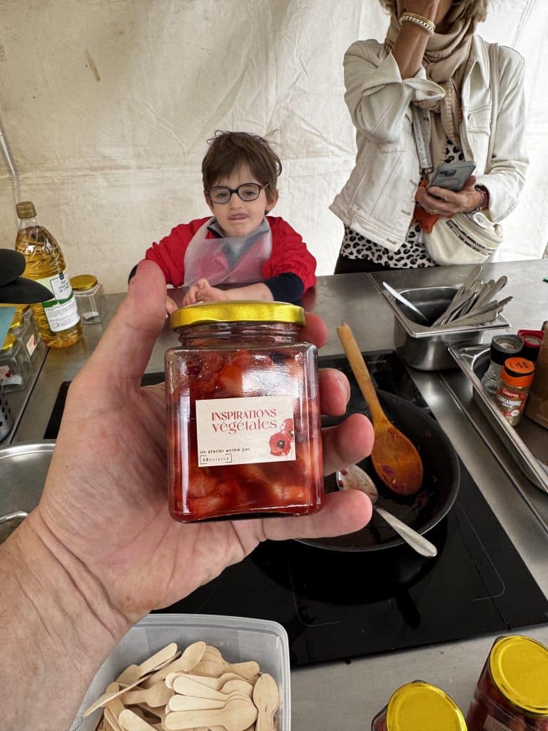 chutney pomme fraise